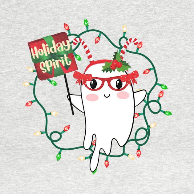 Holiday Spirit Holiday Winter Ghost by TheMavenMedium